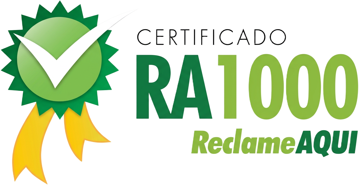 Selo Reclame Aqui RA1000